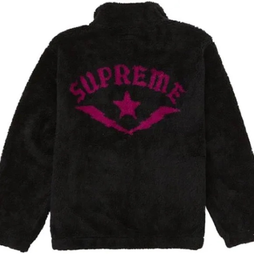 Supreme Star-Print Fleece Jacket